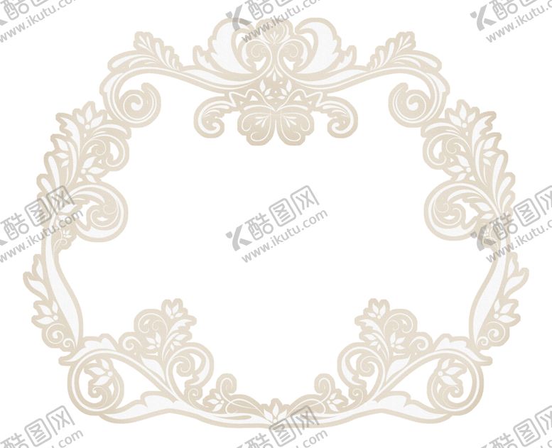 编号：63854810071657458375【酷图网】源文件下载-欧式复古花纹边框