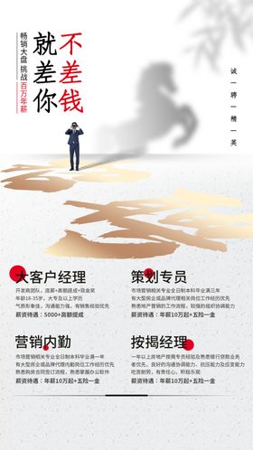 招聘海报