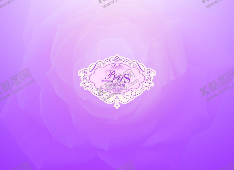 编号：24331309240539232132【酷图网】源文件下载-紫色花背景logo