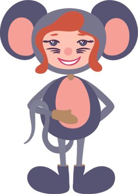 万圣节扮演鬼怪卡通人物换装装