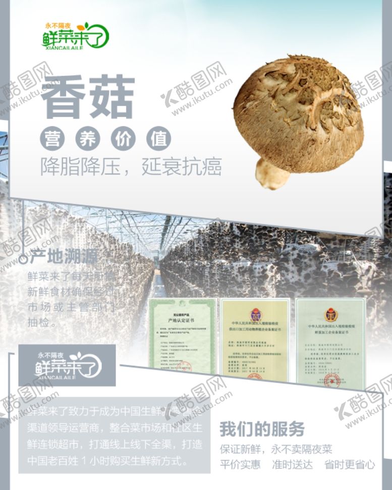 编号：90712510050650563160【酷图网】源文件下载-香菇详情页