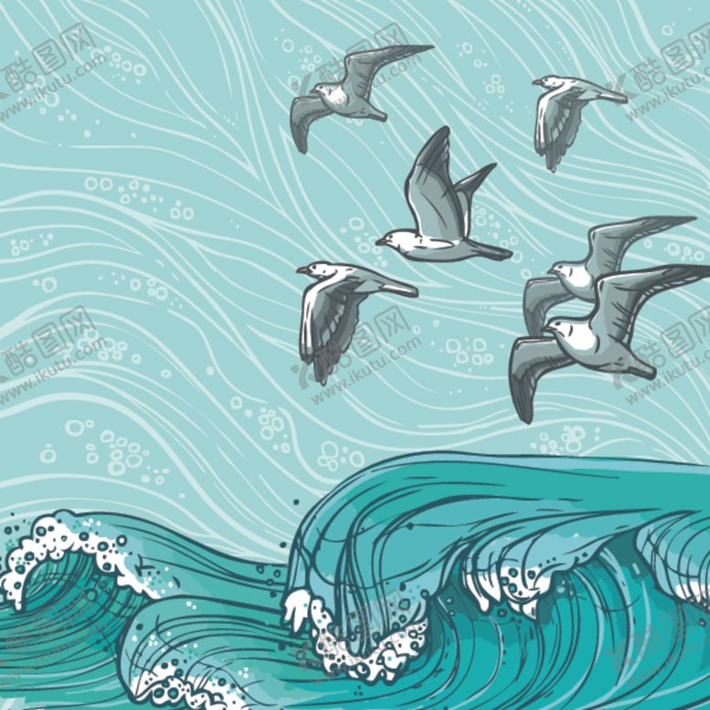 编号：17603609261539088681【酷图网】源文件下载-海浪波浪波纹