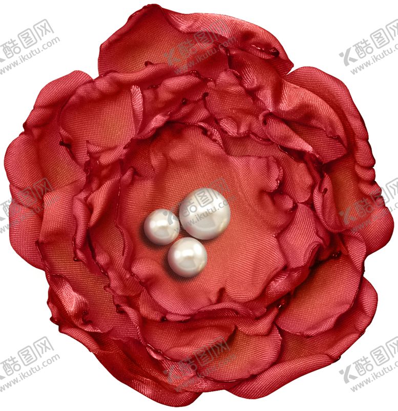 编号：18203110200928438797【酷图网】源文件下载-复古布艺花朵装饰