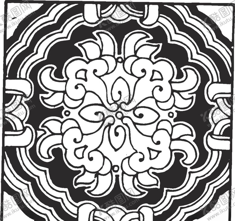 编号：72554405021956271367【酷图网】源文件下载-镂空花图案