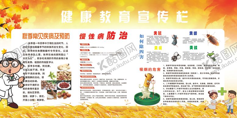 编号：17573307020333098251【酷图网】源文件下载-健康教育宣传栏