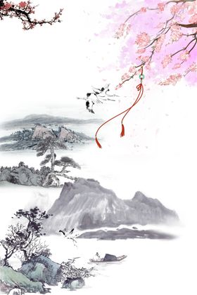 水墨风海报