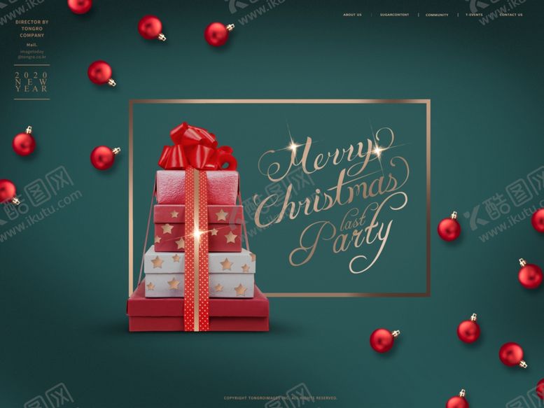 编号：78692609270923147920【酷图网】源文件下载-创意高端圣诞节装饰图案