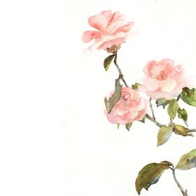 鲜花素材边纹朵底纹边框