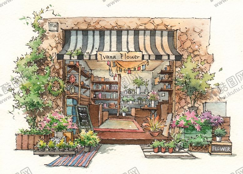 编号：79032910081529509270【酷图网】源文件下载-卡通街道