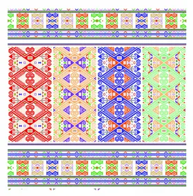 民族风几何图案