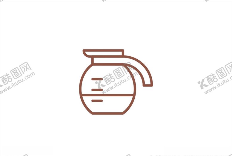 编号：73762810300104496943【酷图网】源文件下载-咖啡壶矢量图标