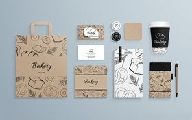 简约风品牌VI物料设计展示