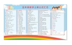 五年级数学公式汇总