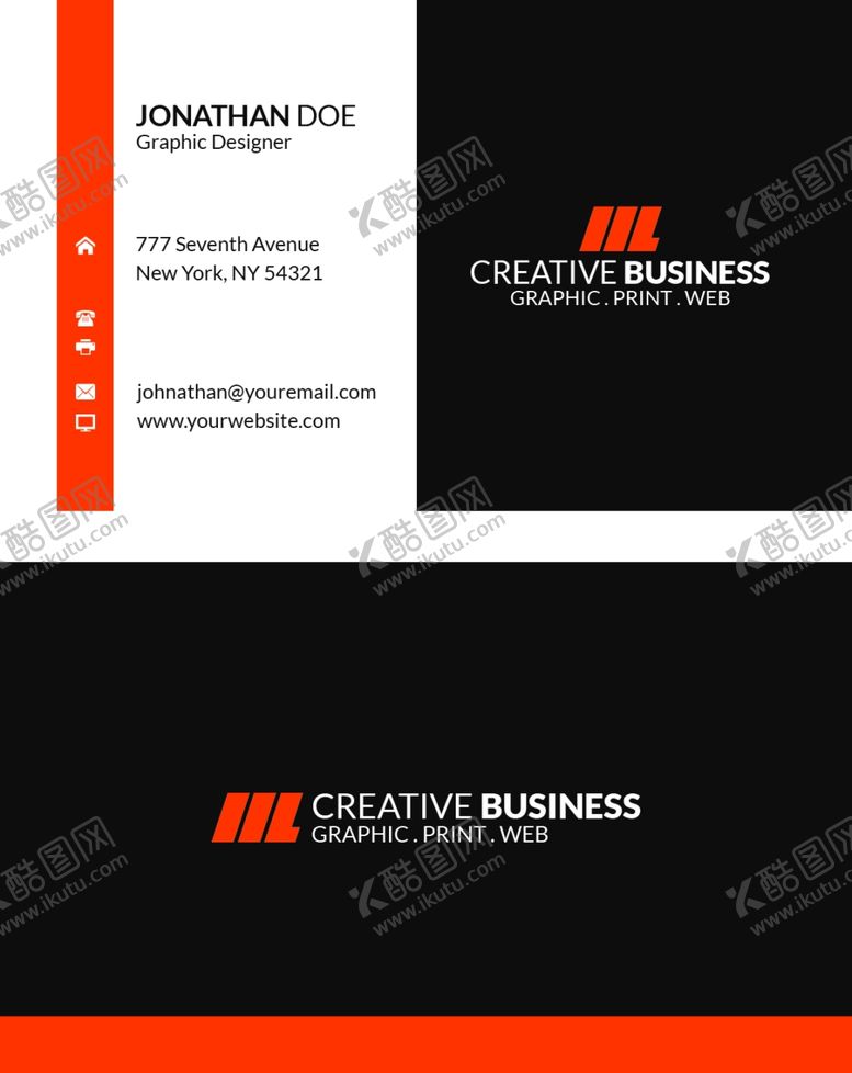 编号：84317909250017091579【酷图网】源文件下载-名片模板