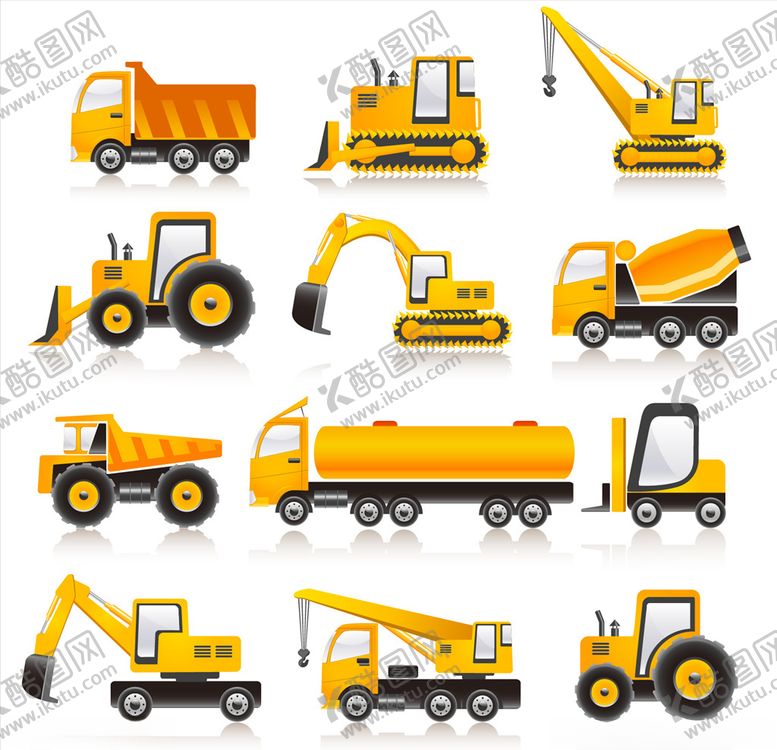 编号：59196209232224366052【酷图网】源文件下载-工程车