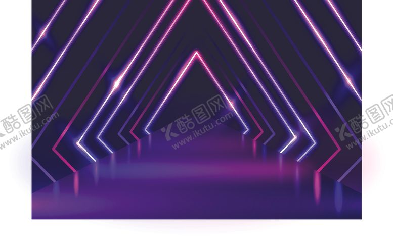 编号：69503409141403154476【酷图网】源文件下载-背景模板展板背景霓虹灯光