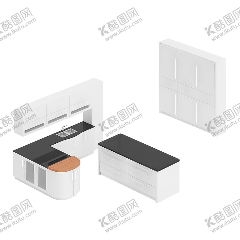 编号：86808002030639344198【酷图网】源文件下载-C4D模型桌子