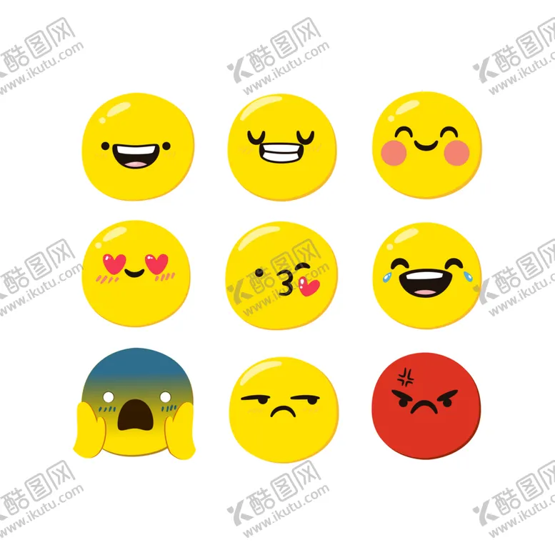 编号：42940902091320582245【酷图网】源文件下载-卡通表情包