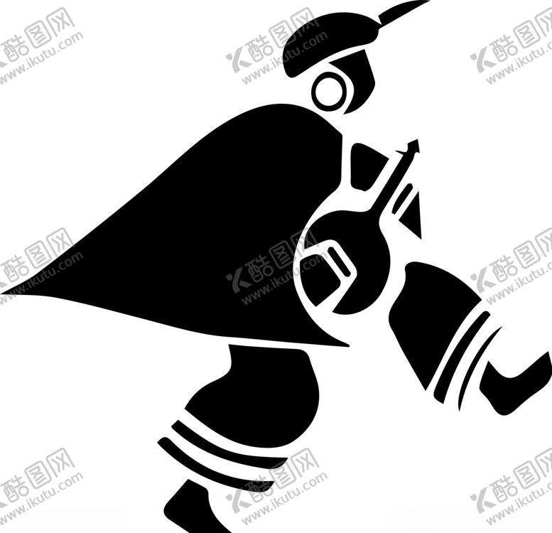 编号：59217009270028317471【酷图网】源文件下载-少数民族矢量卡通人物图