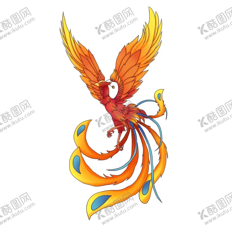 编号：18052804172057477752【酷图网】源文件下载-国潮凤凰插画