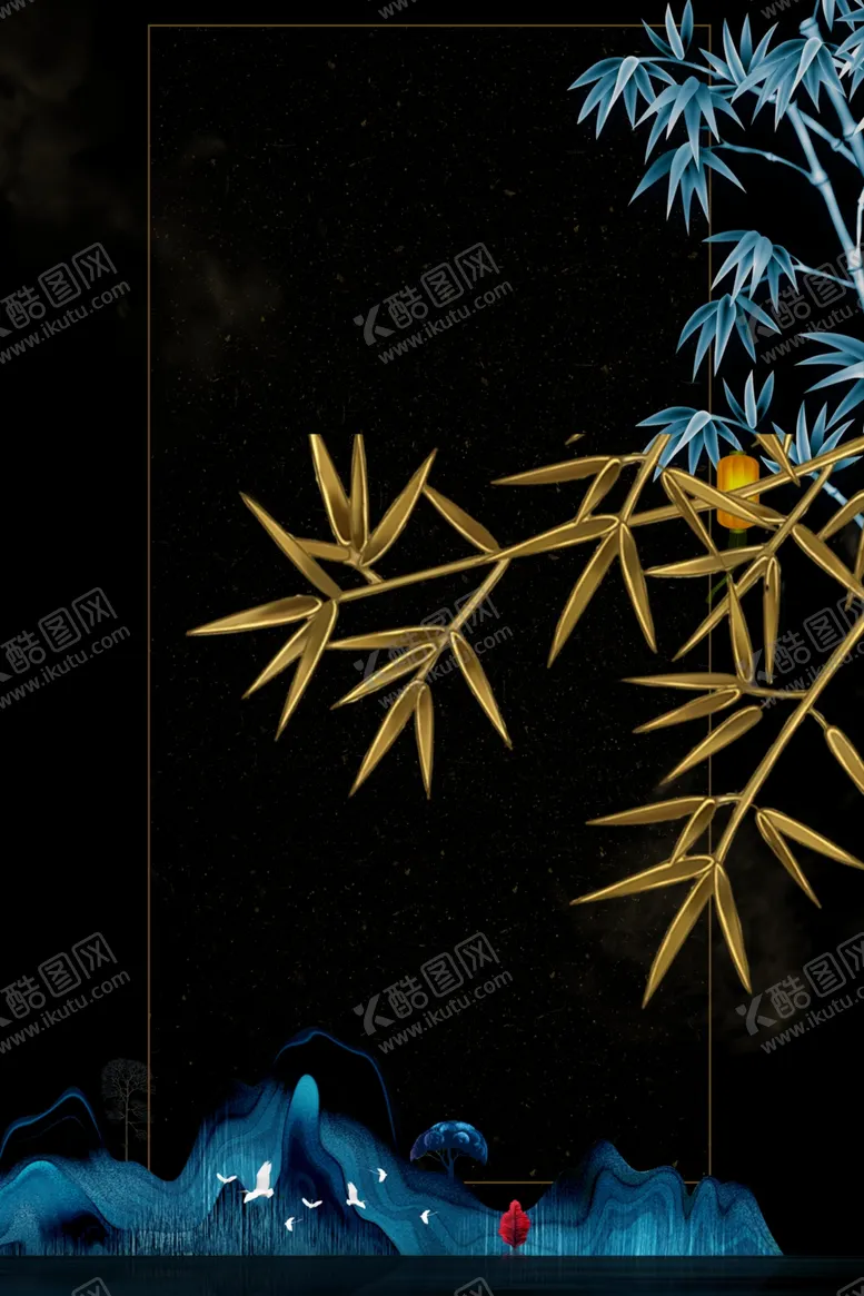 编号：55306905051215539437【酷图网】源文件下载-新中式背景