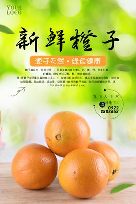 橙子海报