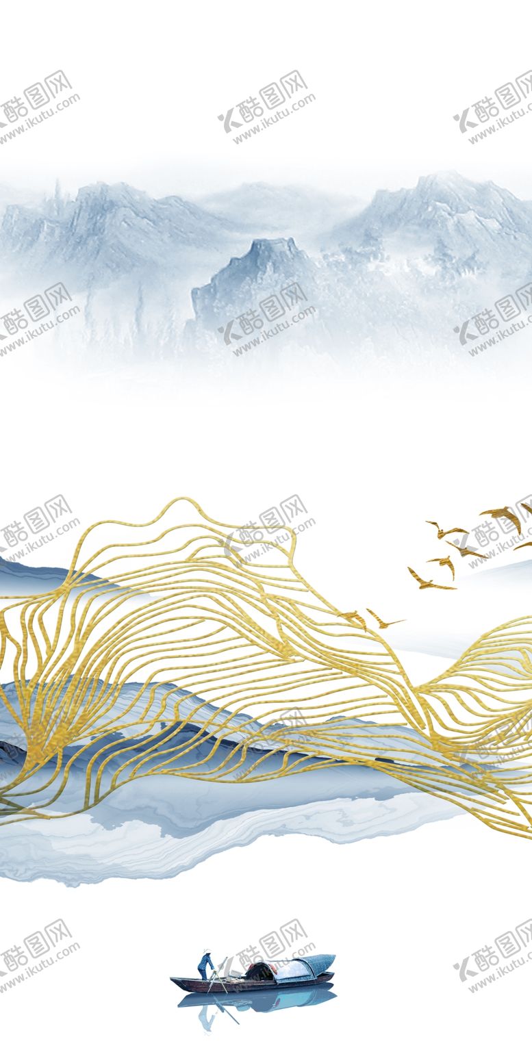 编号：45993707021554165082【酷图网】源文件下载-山水画