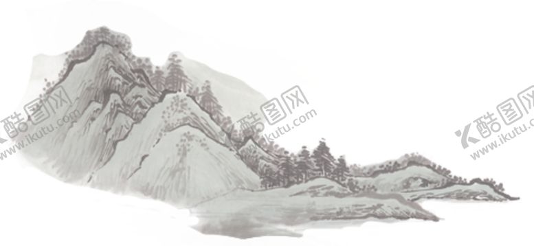 编号：49179404281211179867【酷图网】源文件下载-中国风山水水墨画
