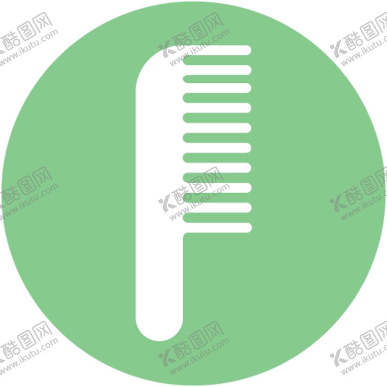 编号：38223409282340488674【酷图网】源文件下载-梳子图标