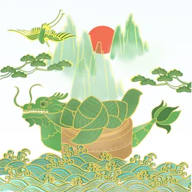 山川画