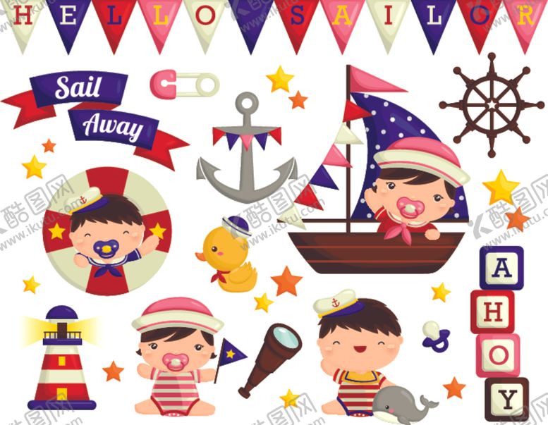 编号：50306210091826546815【酷图网】源文件下载-可爱儿童插画