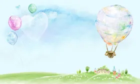 儿童海报背景幼园活动亲子教育幼教育幼园卡通
