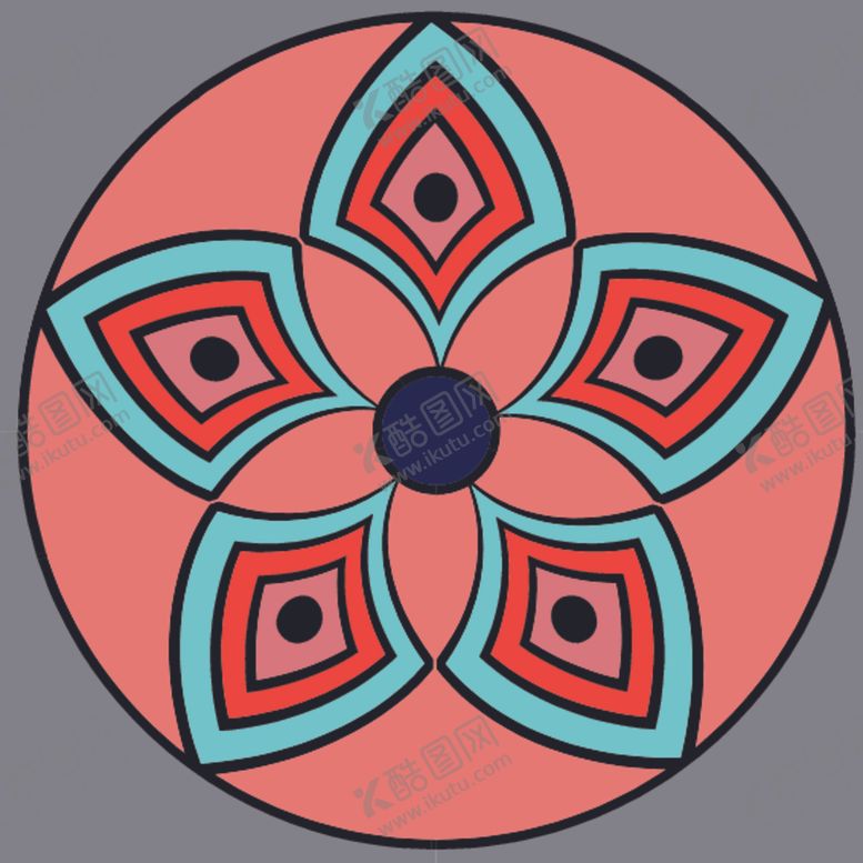 编号：90067410051607328339【酷图网】源文件下载-波西米亚风格花纹图案