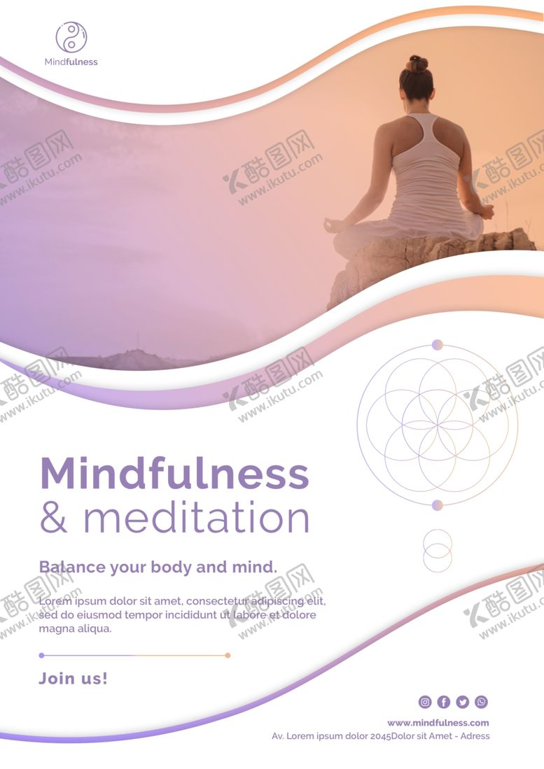 编号：75127009201420572777【酷图网】源文件下载-瑜伽海报