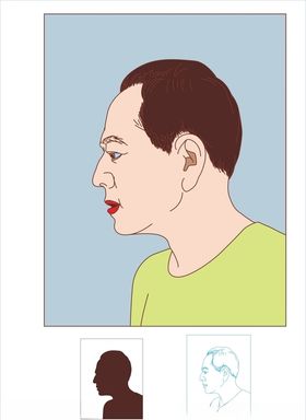 肖像图画