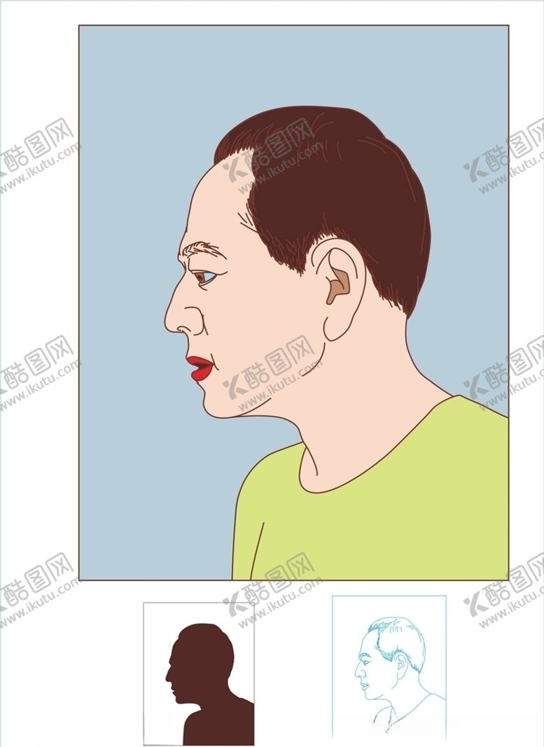 编号：97882109182014523965【酷图网】源文件下载-肖像图画