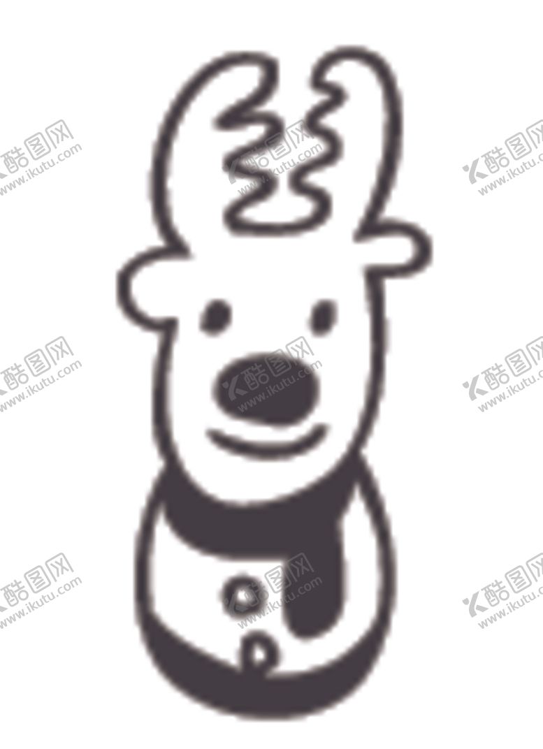 编号：34469404232137295983【酷图网】源文件下载-麋鹿