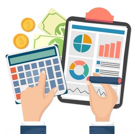 AI矢量计算账目的手臂