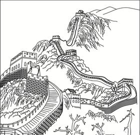 长城江山树