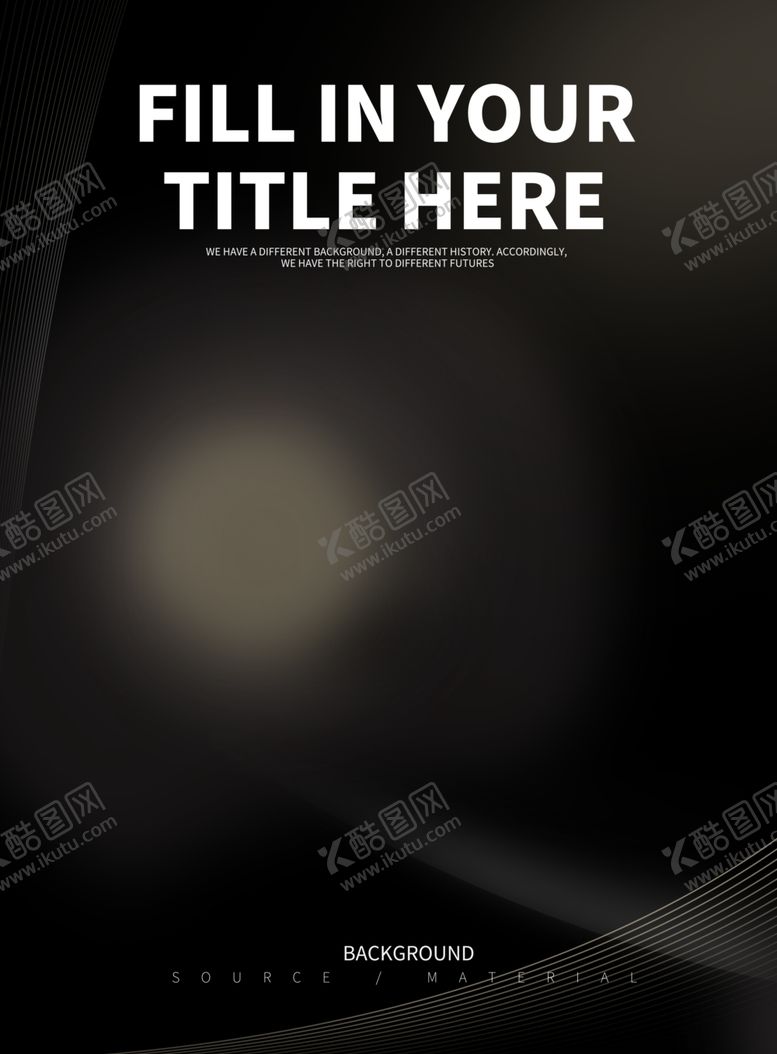 编号：94655709131750058729【酷图网】源文件下载-黑色背景海报素材