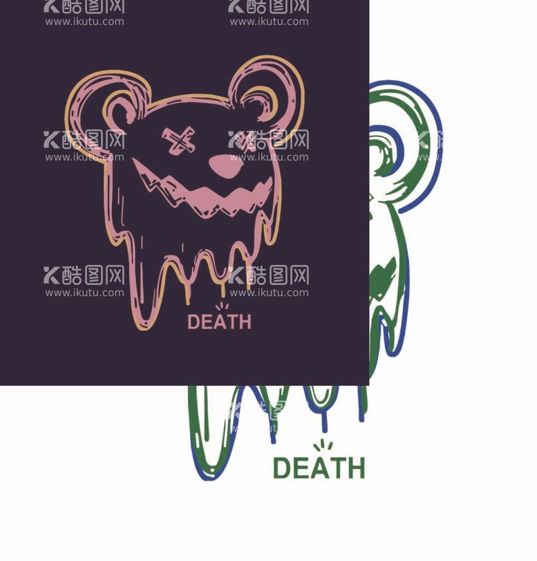 编号：58521012040740303746【酷图网】源文件下载-涂鸦小熊