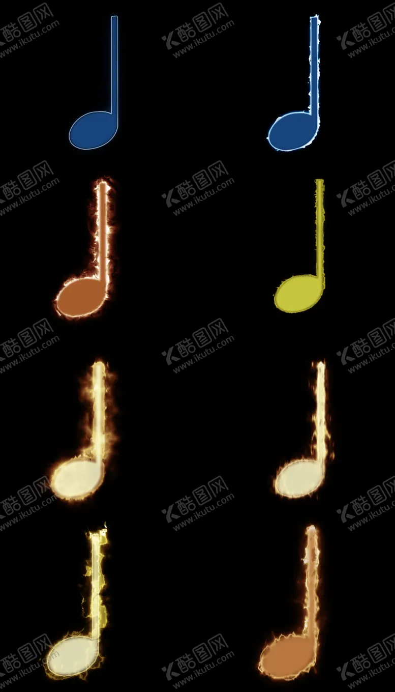 编号：13545209192131323902【酷图网】源文件下载-音乐符号8