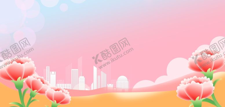 编号：96157205100305402778【酷图网】源文件下载-粉色花卉背景