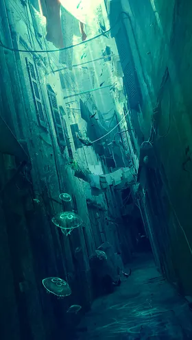 科幻场景图片动漫CG魔CG原画电脑特效