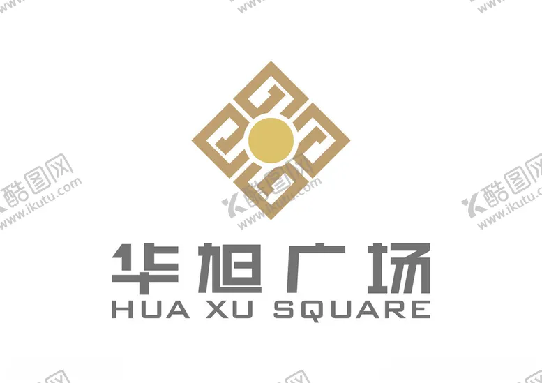 编号：18320003011458481601【酷图网】源文件下载-华旭广场LOGO标志