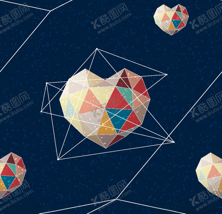 编号：66050110050045345691【酷图网】源文件下载-抽象几何数码印花