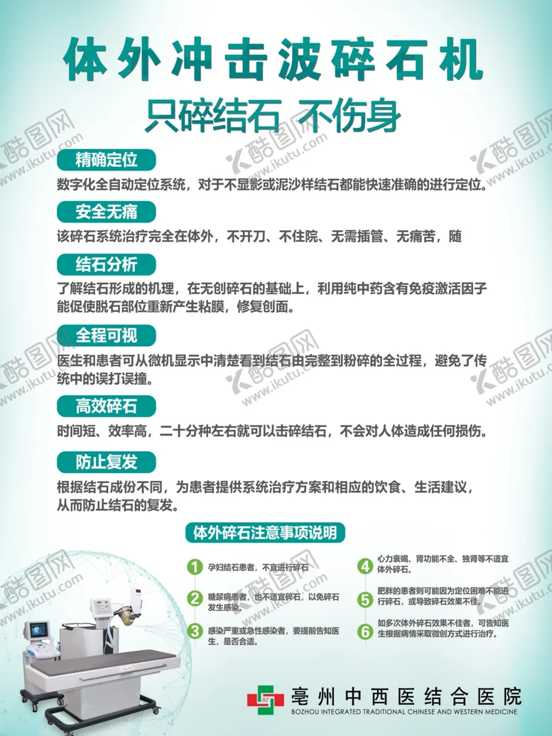 编号：42141006291416348190【酷图网】源文件下载-泌尿结石常识医院结石展板