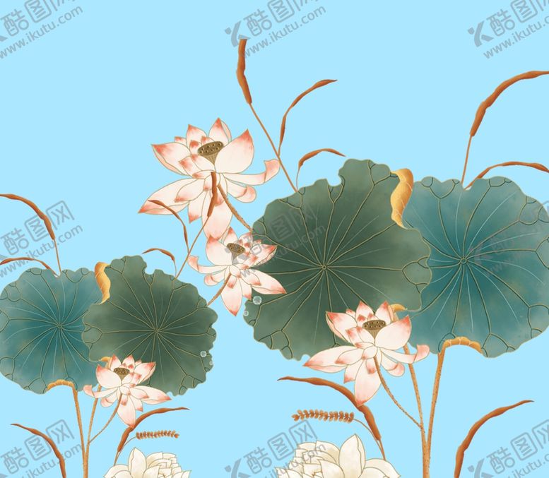 编号：64680702221639032425【酷图网】源文件下载-荷花
