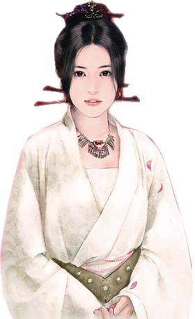 古装帅哥美女插画图片
