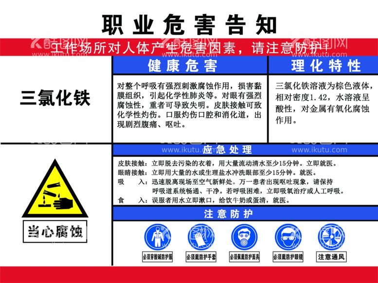 编号：75820012152246027465【酷图网】源文件下载-职业危害告知卡